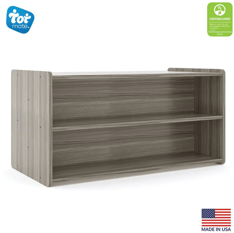 Tot Mate Toddler Double-Sided Storage Shelf