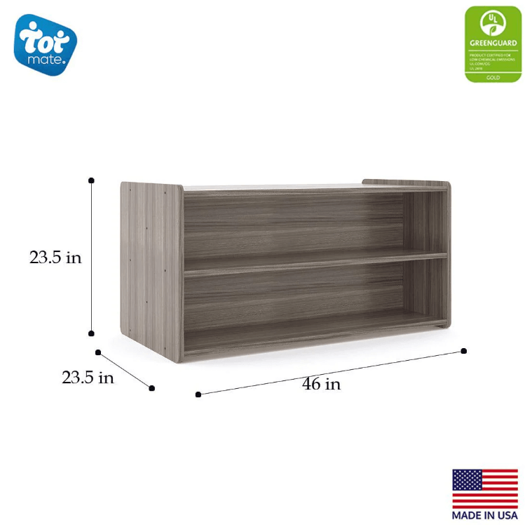 Tot Mate Toddler Double-Sided Storage Shelf