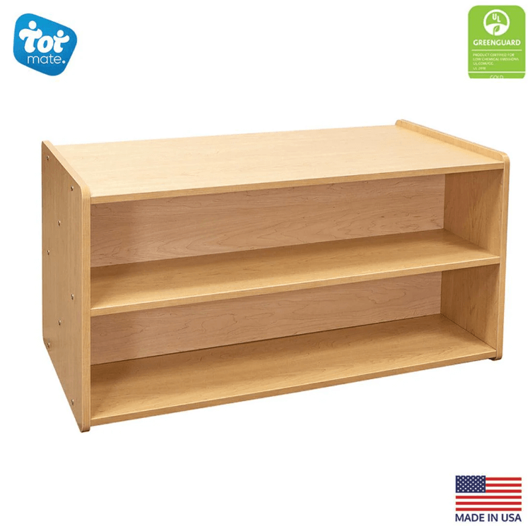 Tot Mate Toddler Double-Sided Storage Shelf