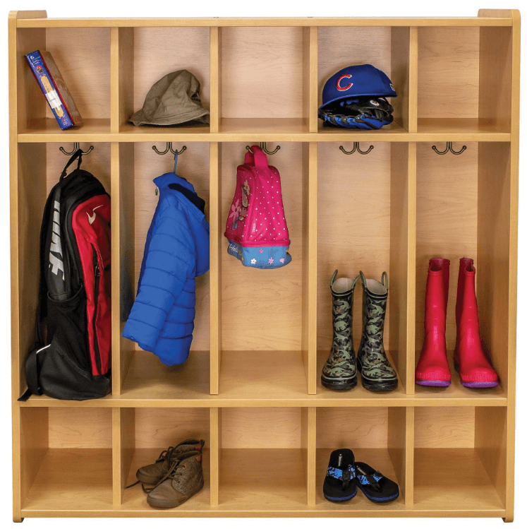 Tot Mate Preschool Lockers with Cubbies