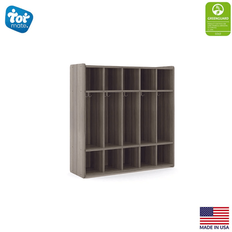 Tot Mate Preschool Lockers with Cubbies