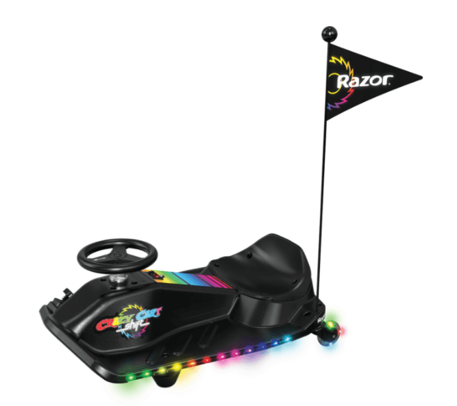 Razor Shift Crazy Lightshow Electric Cart