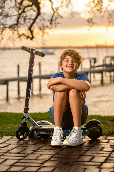 Razor Power Core E90 Lightshow Electric Scooter