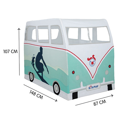 Role Play Kids Surf Van Camper Play Tent