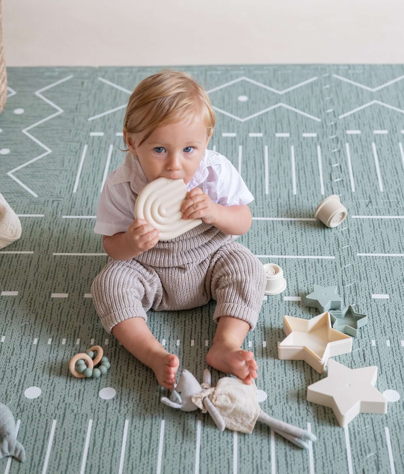 Toddlekind Premium Foam Playmat Berber Moss