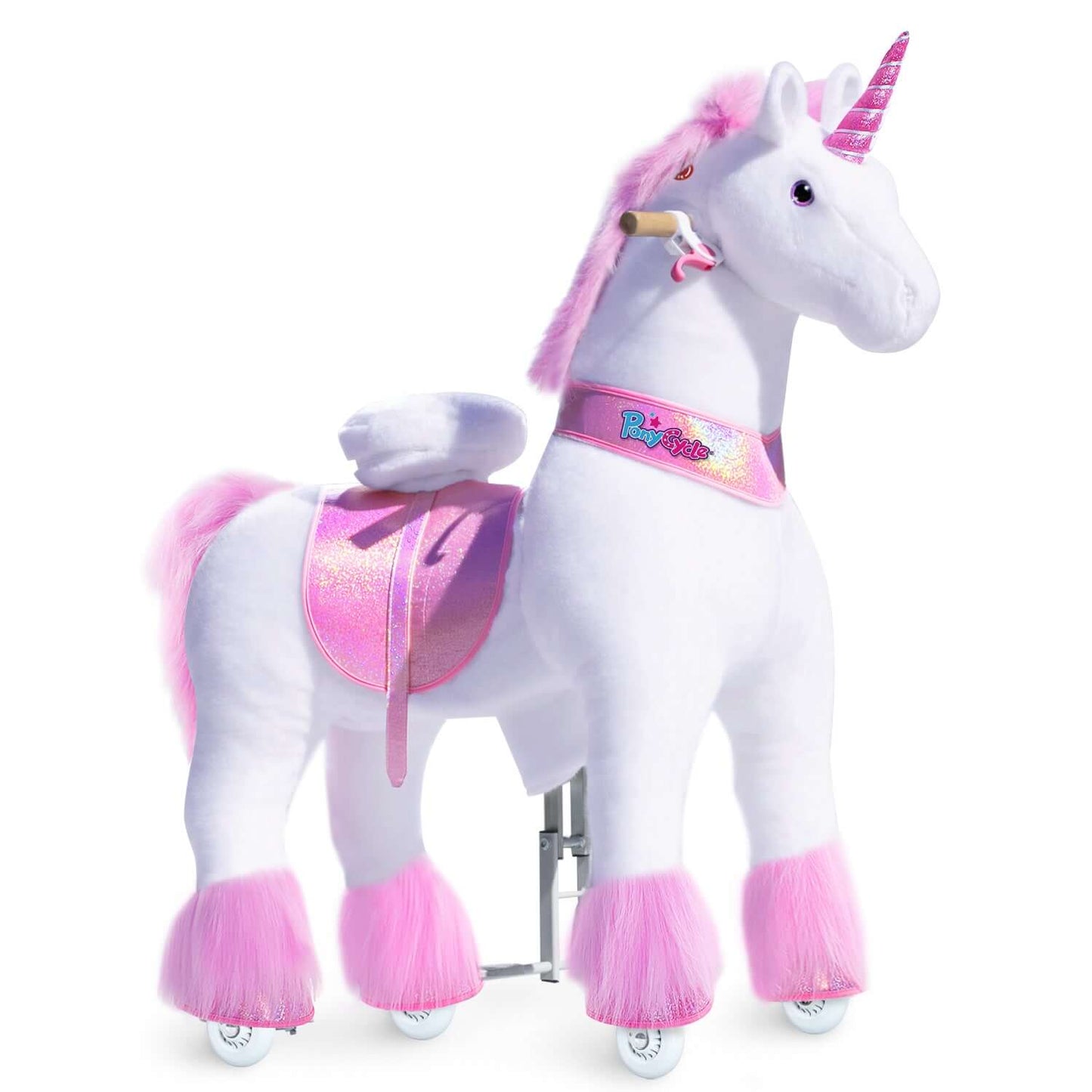 PonyCycle Pink Unicorn Ride On
