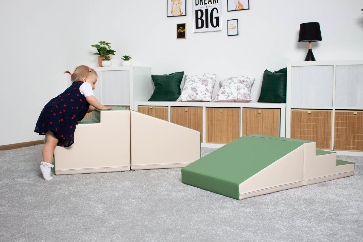 IGLU Soft Play Step and Slide Set