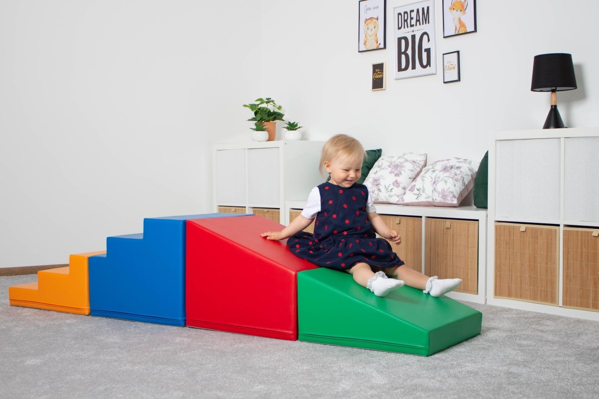 IGLU Soft Play Step and Slide Set
