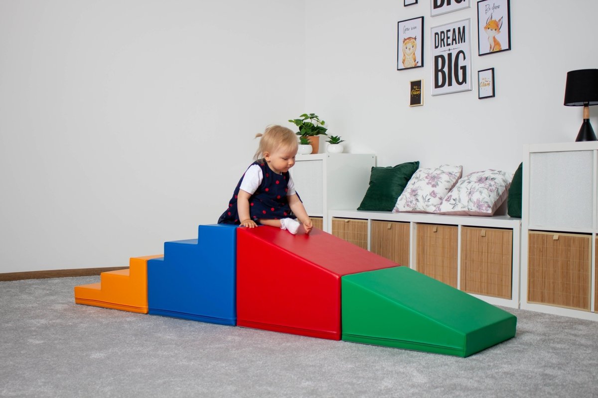 IGLU Soft Play Step and Slide Set