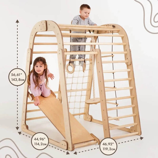 Goodevas 7 in 1 Indoor Playground for Toddlers