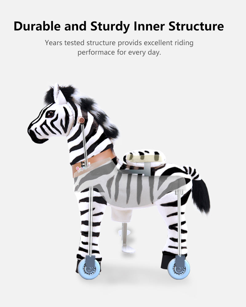 PonyCycle Zebra Ride On