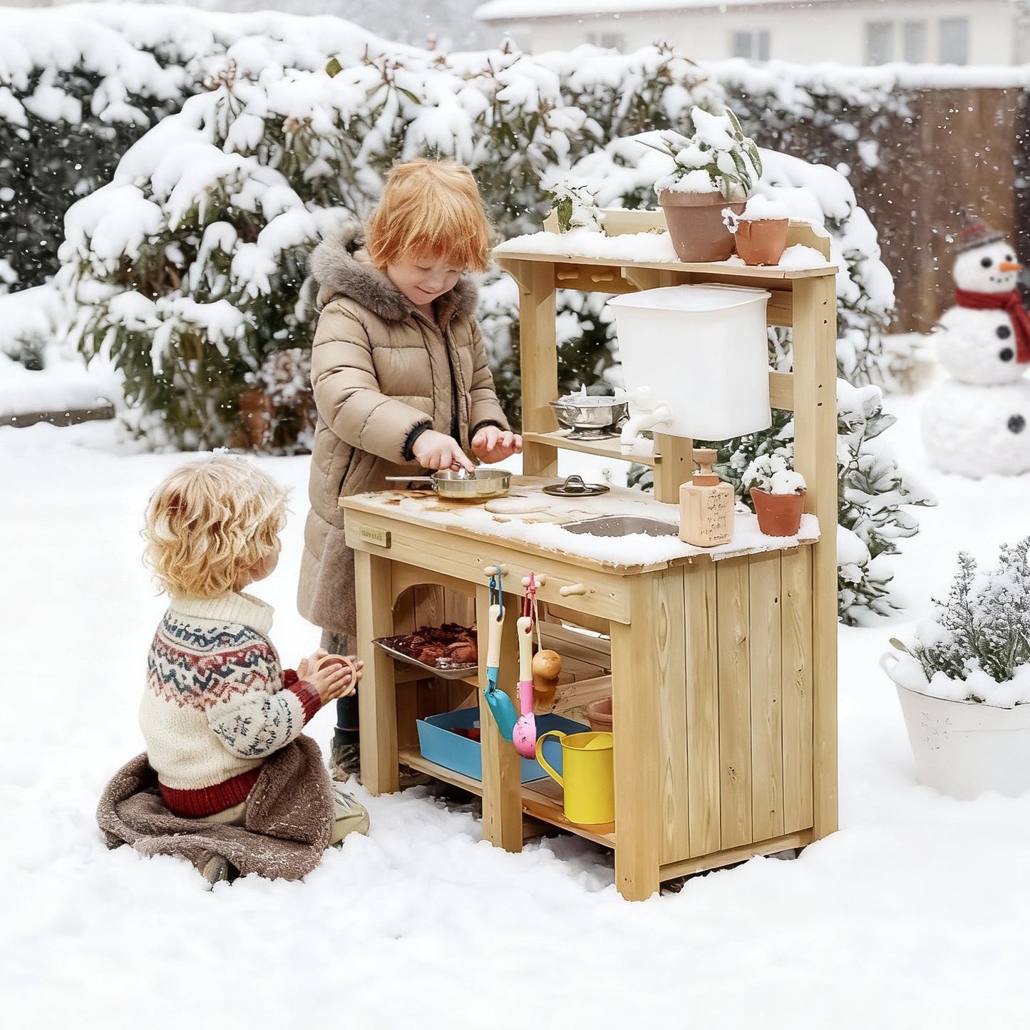 Tiny Land Mud Outdoor Play Kitchen