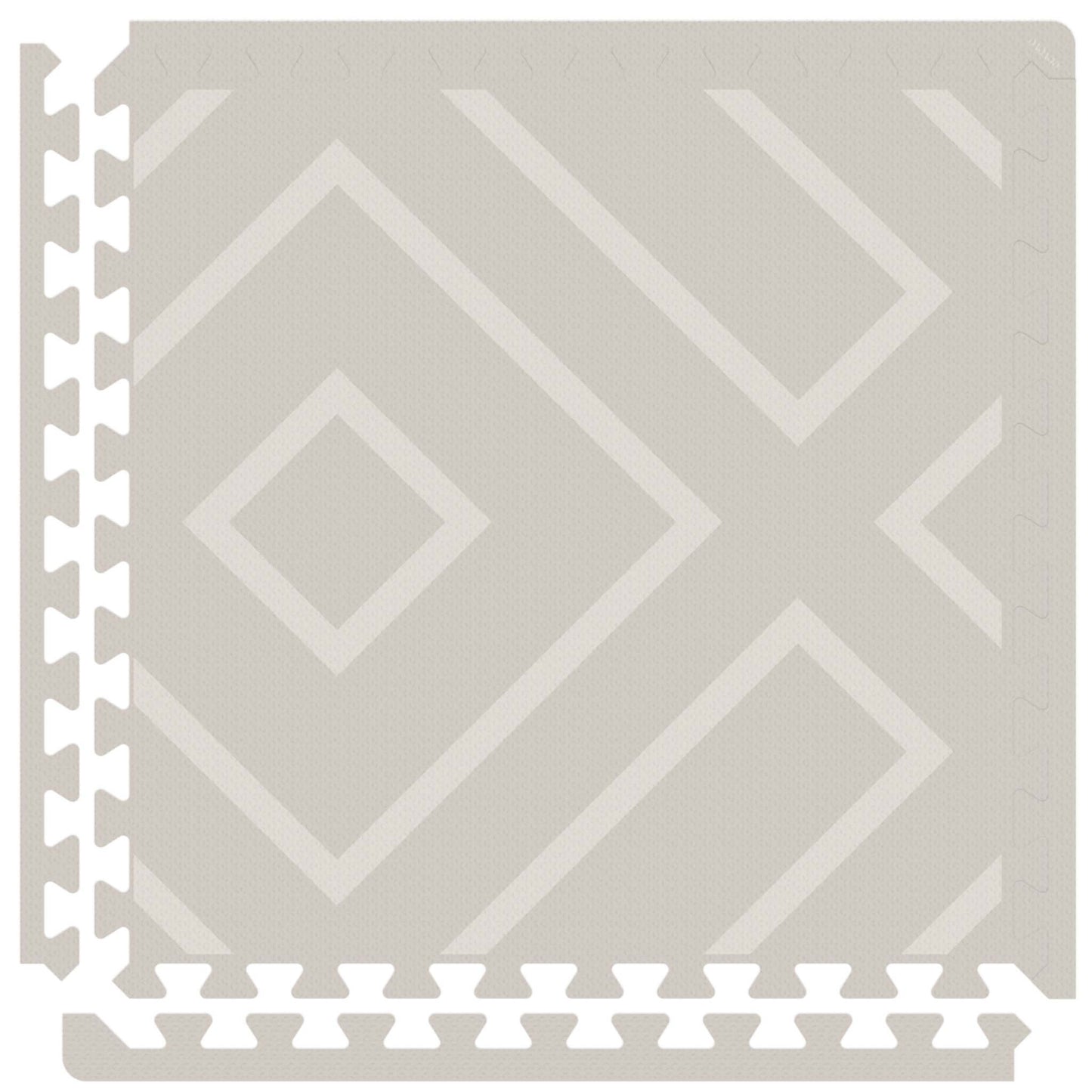 Eeveve Modern Blocks Play Mat Dune