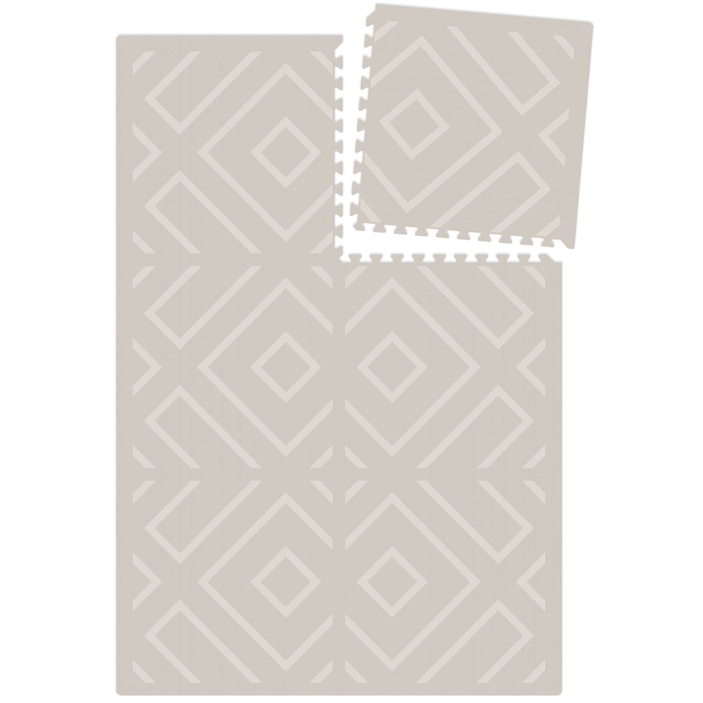 Eeveve Modern Blocks Play Mat Dune