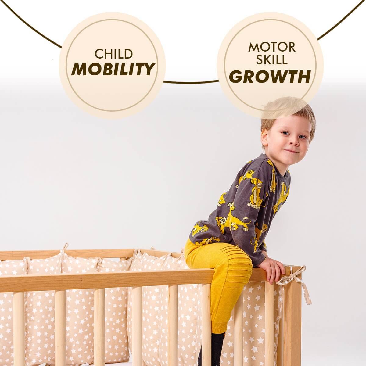 Goodevas Full Montessori Floor Bed Frame