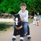 PonyCycle Black With White Hoof Horse