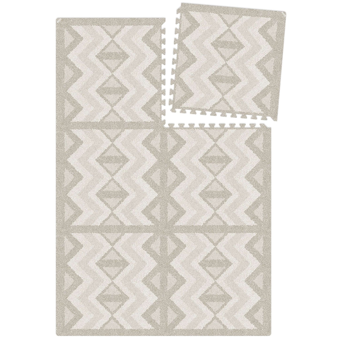 Eeveve Kilim Play Mat Feather Gray