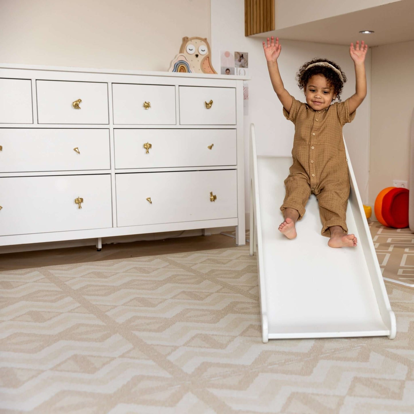 Eeveve Kilim Play Mat Sand