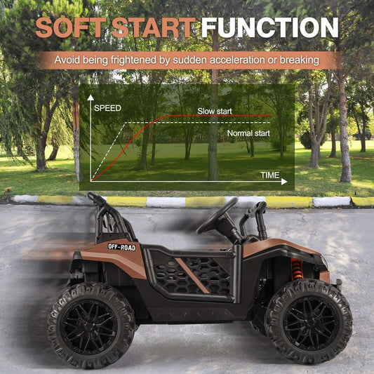 Magic Cars Electric Off Road UTV Ride-On