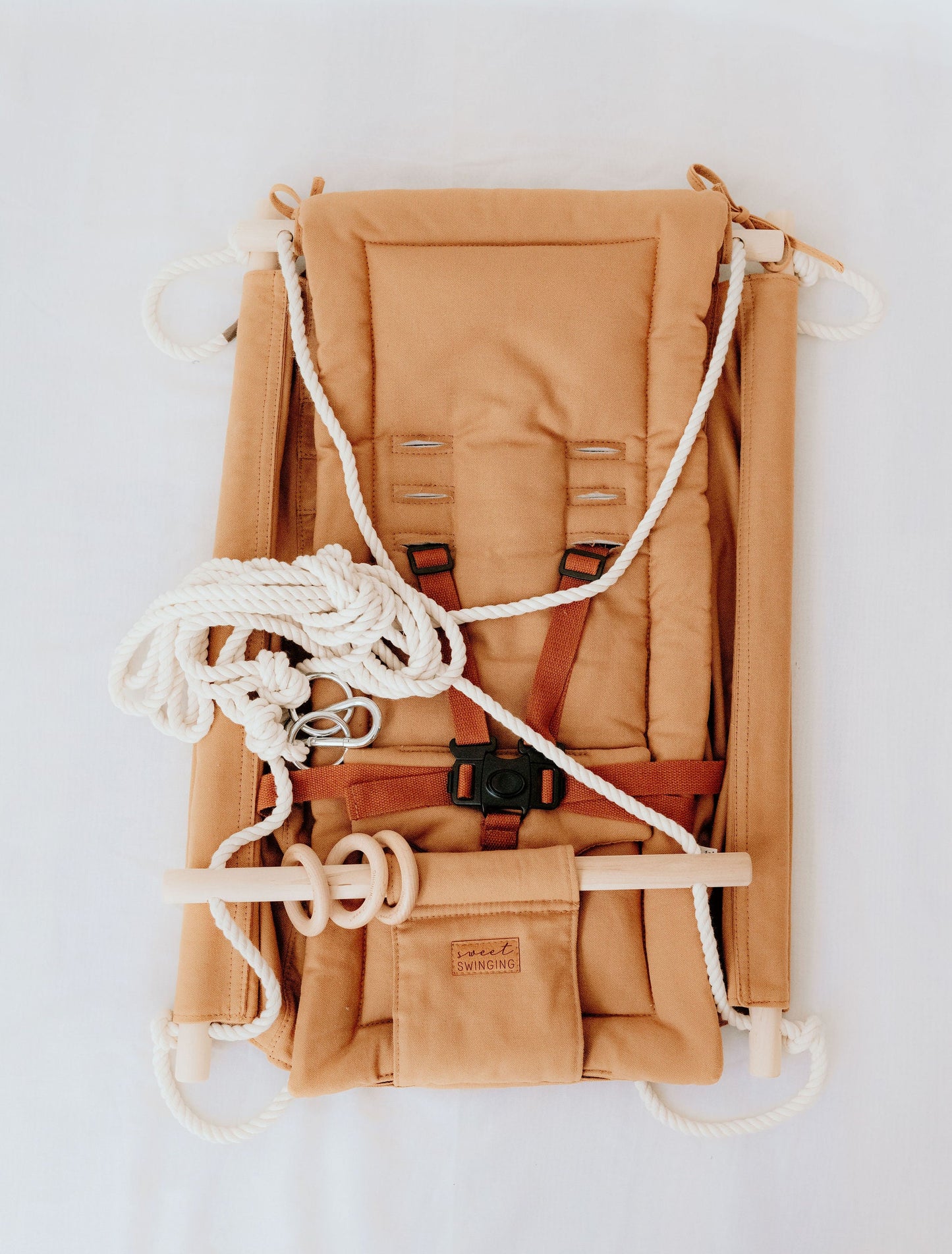 Sweet Swinging Nutmeg Child Swing