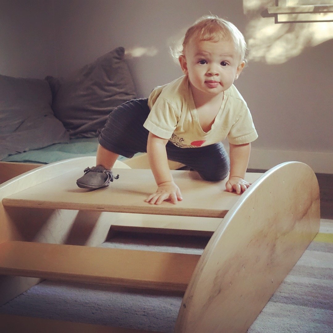 RAD Children's Furniture Rocking Boat Steps