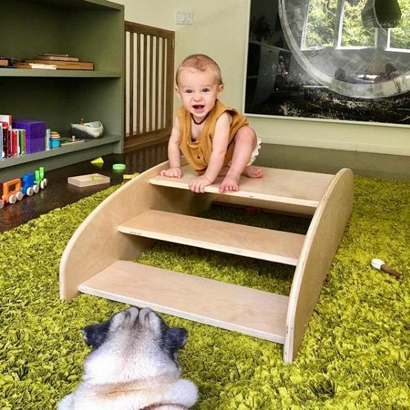 RAD Children's Furniture Rocking Boat Steps