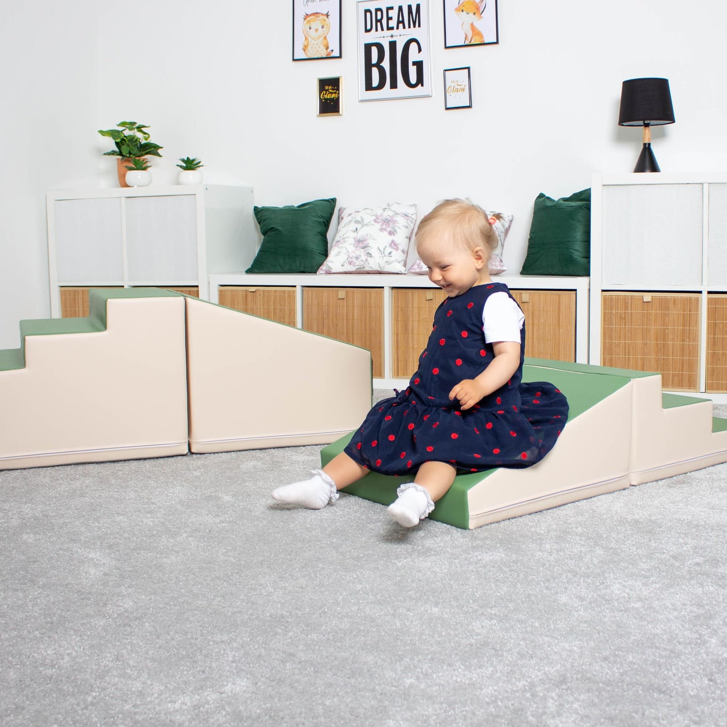 IGLU Soft Play Step and Slide Set