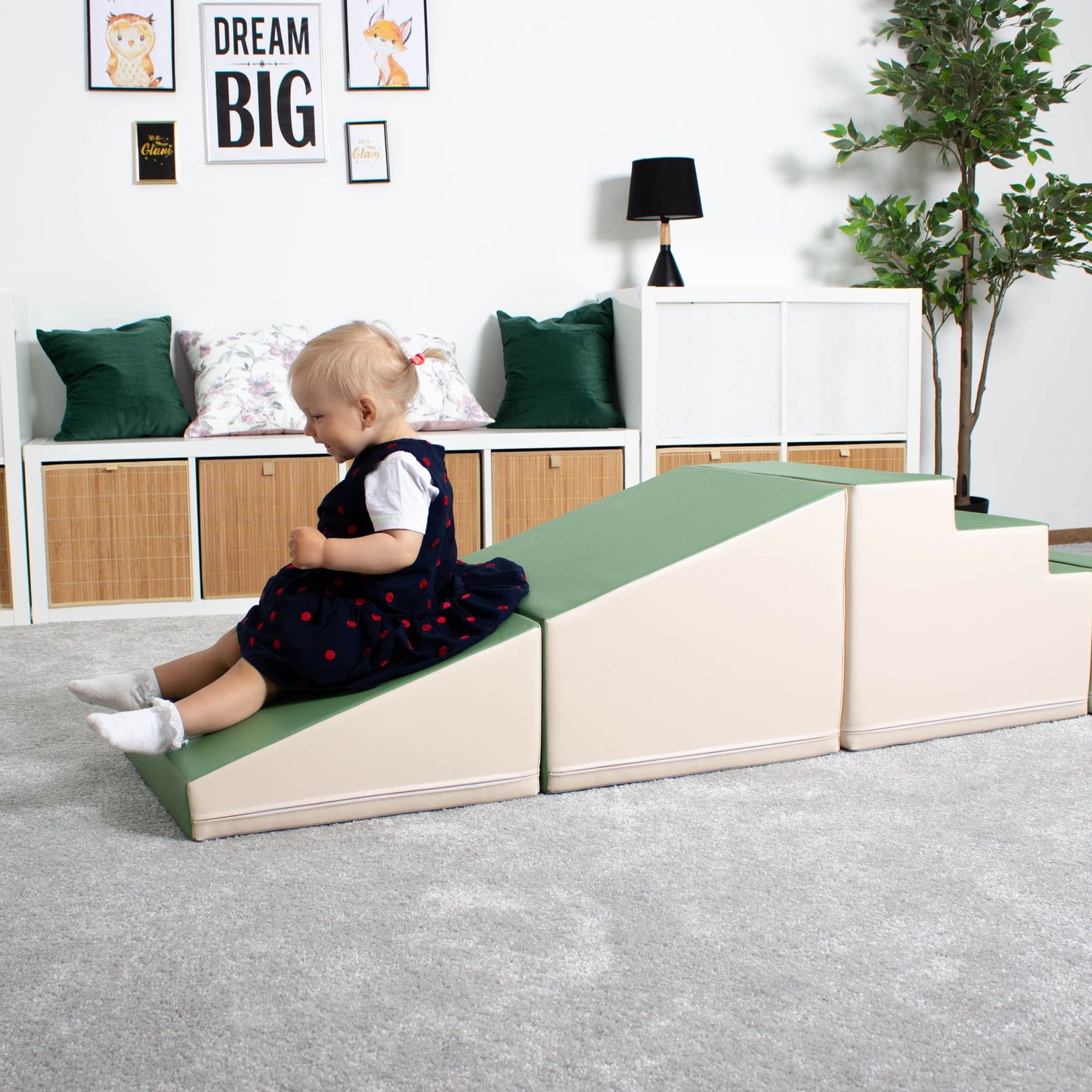IGLU Soft Play Step and Slide Set