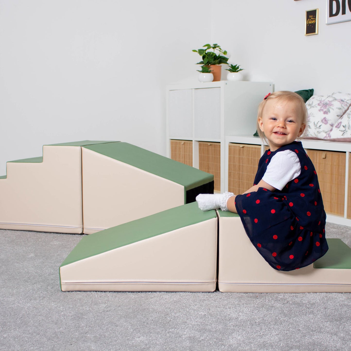IGLU Soft Play Step and Slide Set