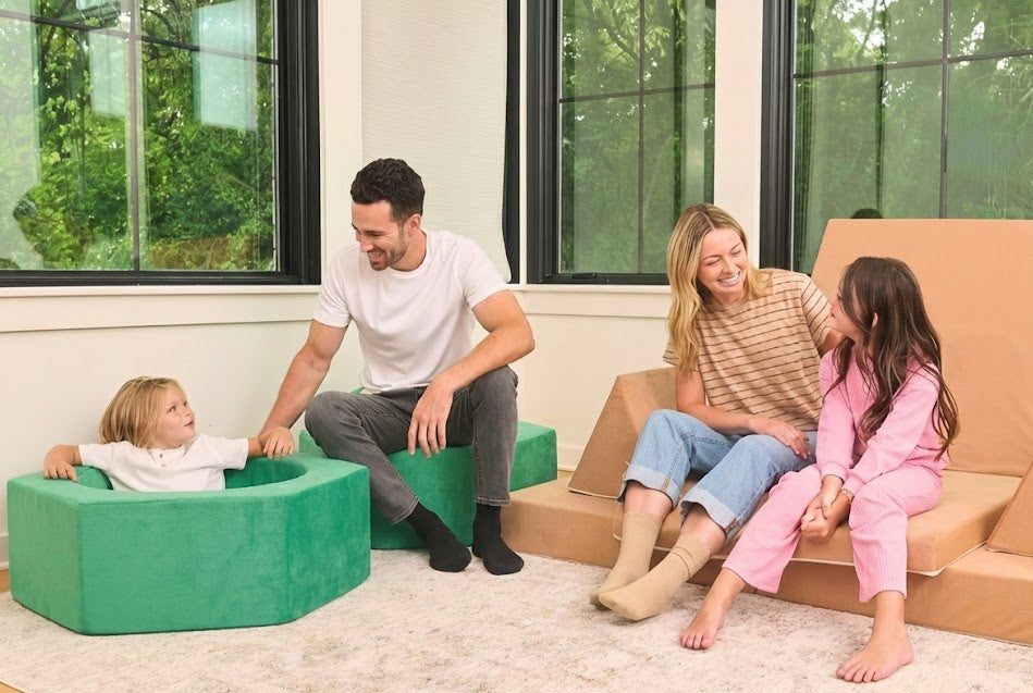 Moon Pod Tumble House Play Couch