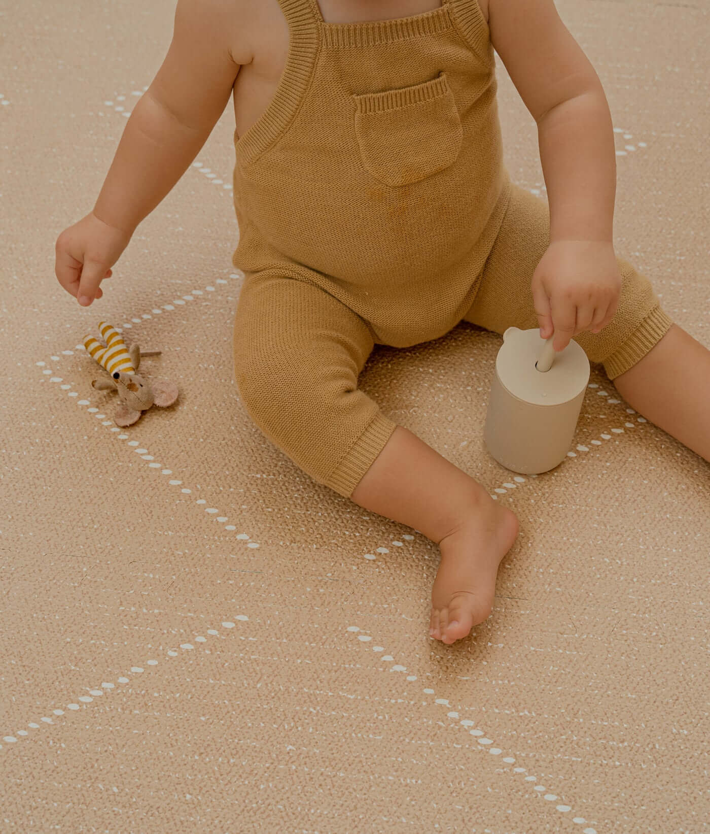 Toddlekind Premium Foam Playmat | Tulum - Sandstone