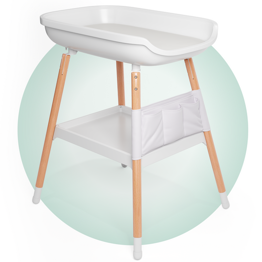 Children Of Design Deluxe Diaper Changing Table With Changing Pad