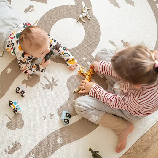 Tiny Land Baby Playmat Urban Zoo Adventure