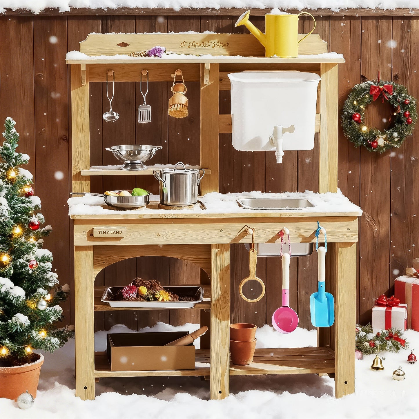 Tiny Land Mud Outdoor Play Kitchen