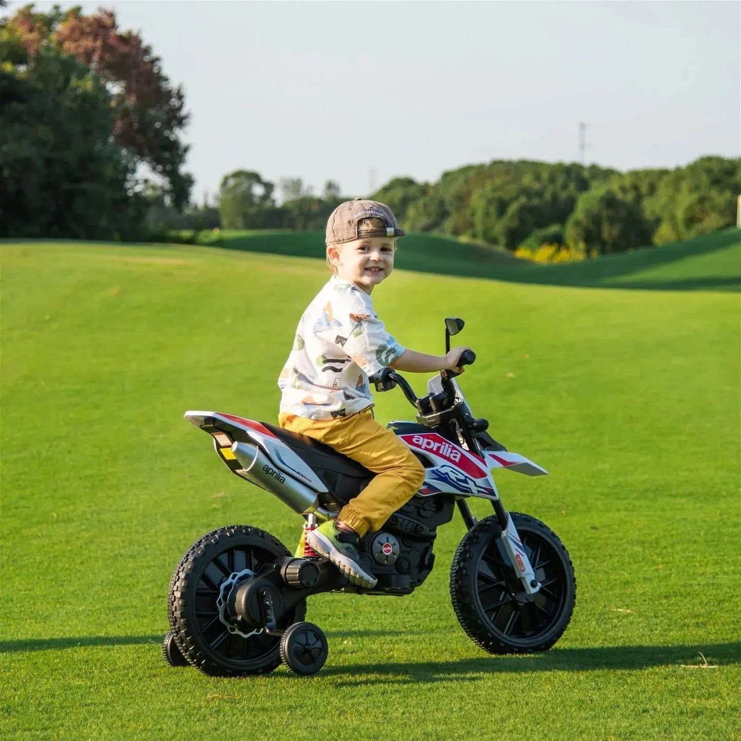 Freddo Toys Ride-on Aprilia Motorcycle