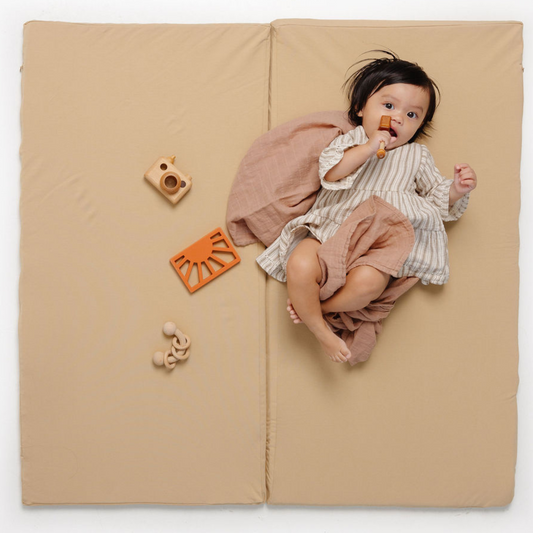 Toki Mats Sandcastle Jersey Play Mat