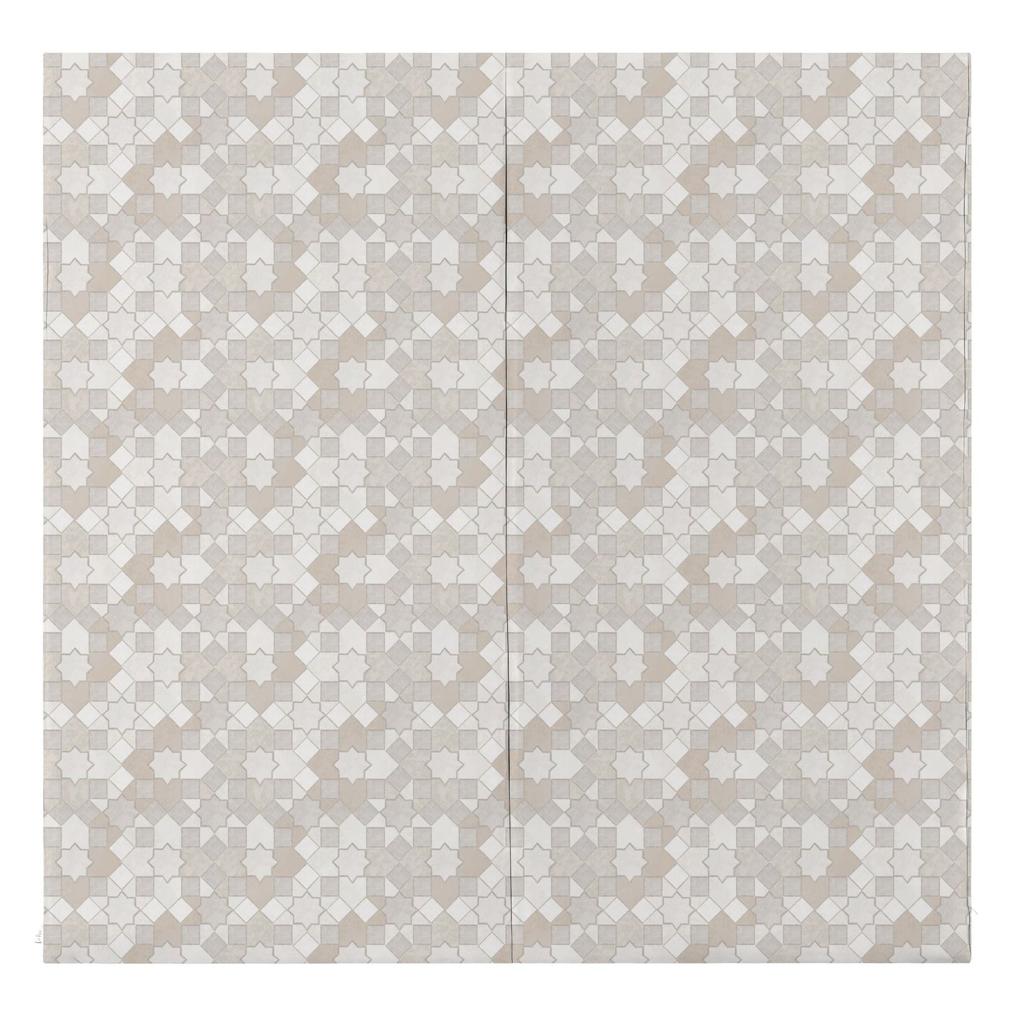 Toki Mats Grey Mosaic Vegan Leather Play Mat