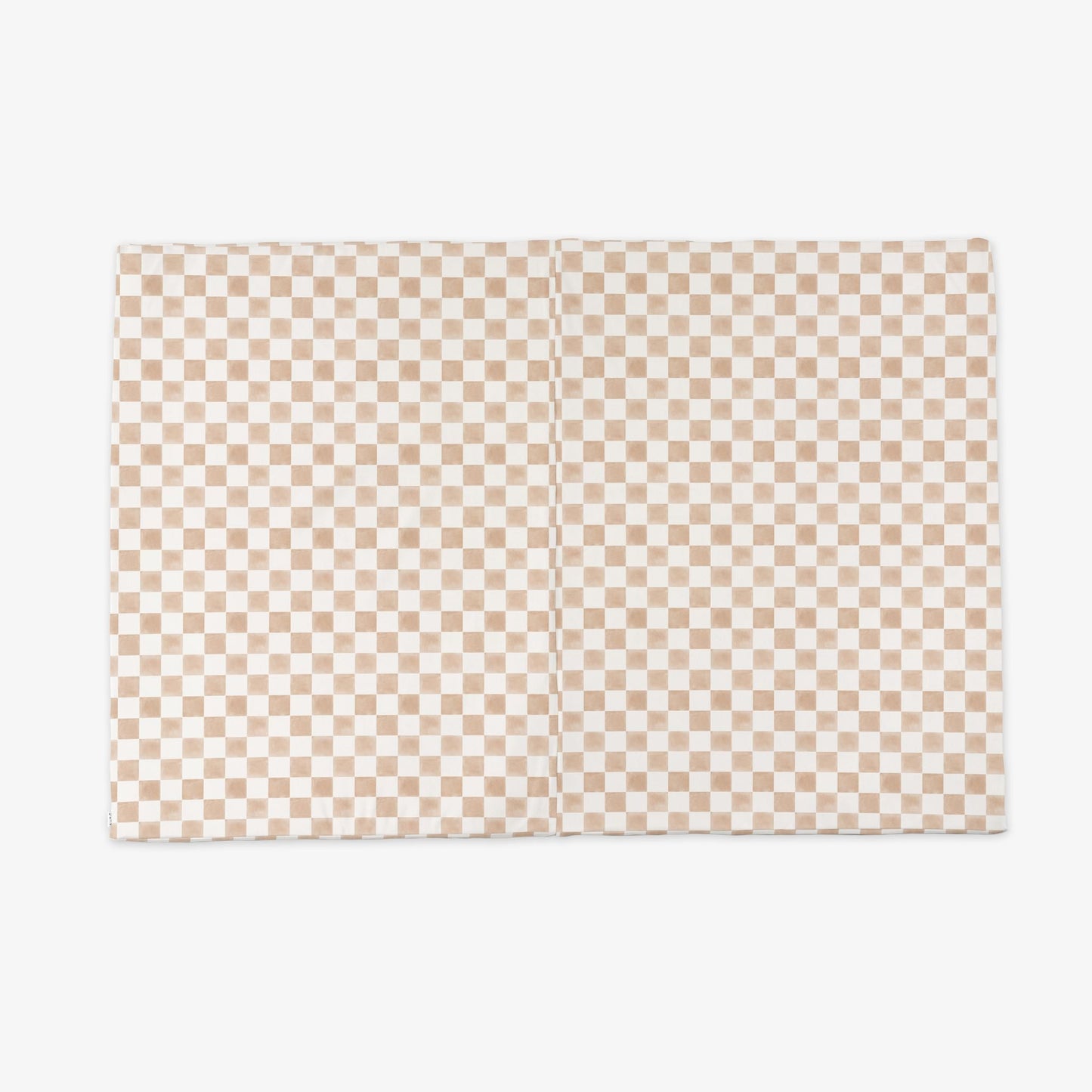 Toki Mats Checker Toffee Vegan Leather Mat