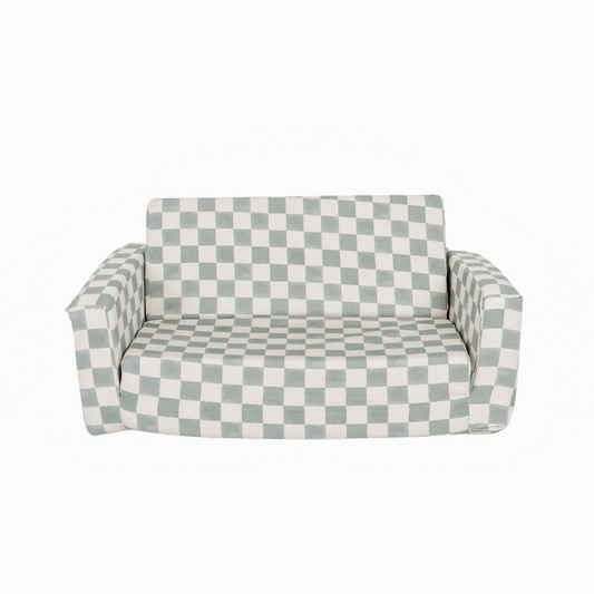 Toki Checker Matcha Play Couch