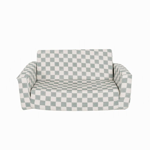Toki Checker Matcha Play Couch
