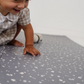 Toki Kids Terrazzo Slate Vegan Leather Mat