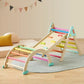 Tiny Land 7-in-1 Rainbow Pikler Triangle Set