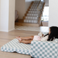 Toki Checker Matcha Play Couch