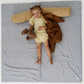 Toki Kids Terrazzo Slate Organic Cotton Mat
