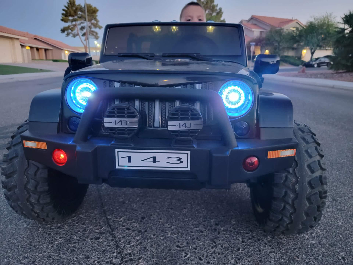 Magic Cars  Electric 2 Seater Jeep Truck ATV UTV