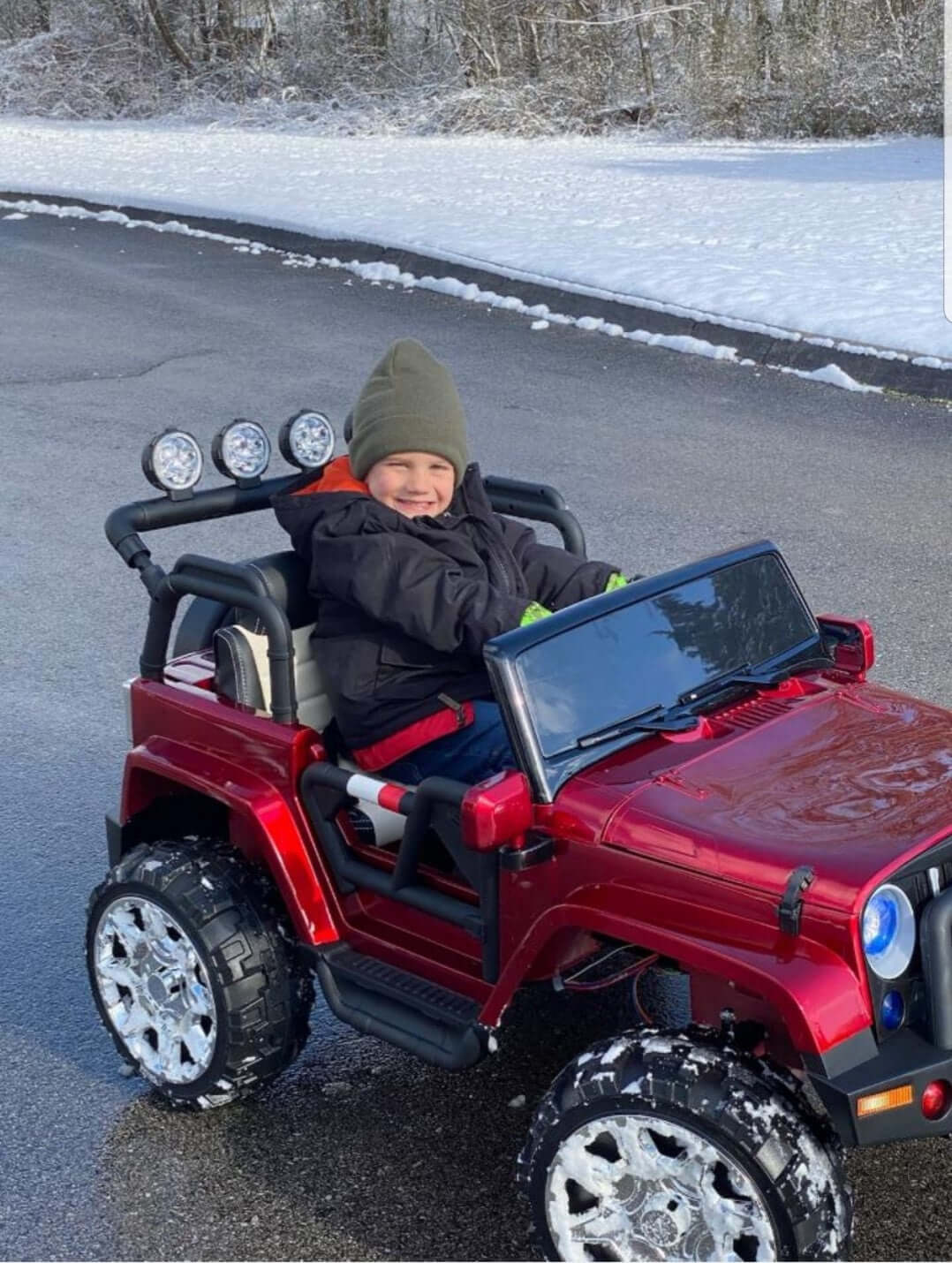 Magic Cars  Electric 2 Seater Jeep Truck ATV UTV