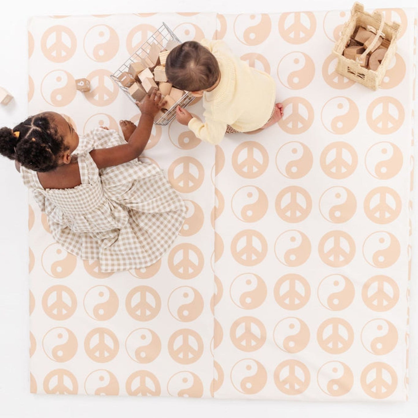 Toki Mats Yin Yang Vegan Leather Play Mat