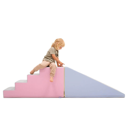 IGLU Soft Play Step and Slide Set Mega Fun Slider