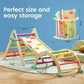 Tiny Land 7-in-1 Rainbow Pikler Triangle Set