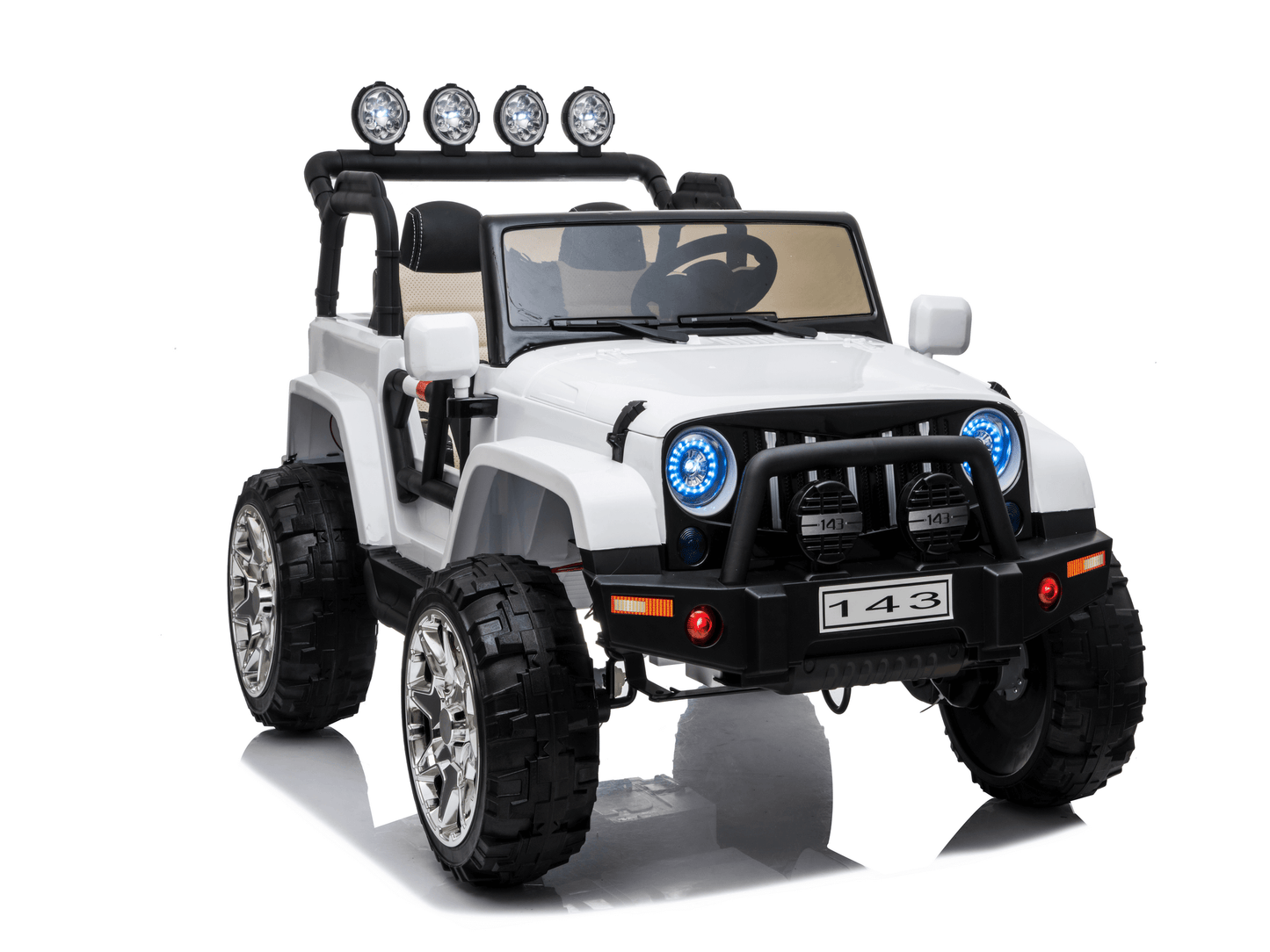 Magic Cars  Electric 2 Seater Jeep Truck ATV UTV